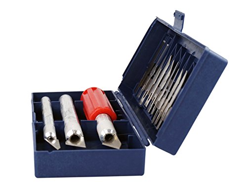 SE 16-Piece Hobby Knife Set with Aluminum Collet Chucks - 813PK