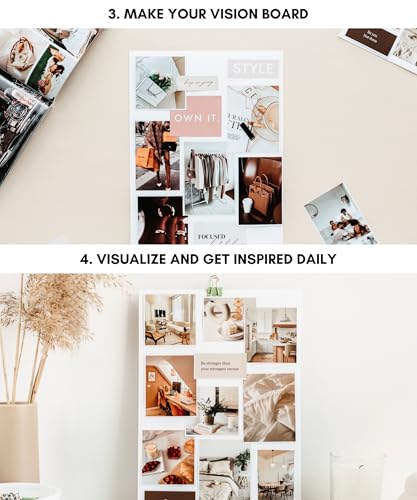 Lamare Vision Board Book for Black Women – 1000+ Vision Board Supplies | Create the Life You Deserve | Vision Board Kit, Vision Board Magazines, & Collage Book for Manifestation & Scrapbooking - color: Designed for Black Women