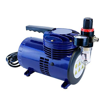 Paasche D220R 1/4 HP Compressor with Regulator and Moisture Trap - style: D220R-AD