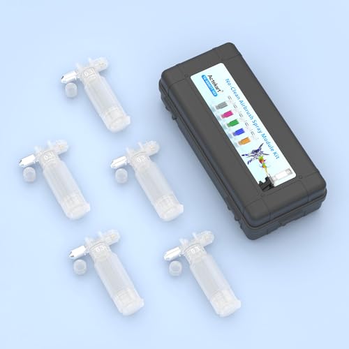 Actekart 5pcs 0.5mm Airbrush Spray Modules for TK-AB0077 No-Clean Airbrush (TK-AB0077-505S) - size: 0.3mm