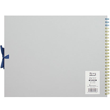 Maruman Art Spiral Sketch Book, F3, 8.74" x 11.26", 24 Sheets, White | Drawing Pad With Acid-Free Art Paper & Twin-Wire Binding, Premium Drawing Paper Sketchbook, Sketch Pad Made in Japan - color: White, size: F3 (8.74" x 11.26")