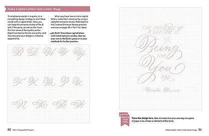 Hand Lettering for Happiness: An Introduction to Hand Lettering & Calligraphy Techniques―Designed to Spark Joy!