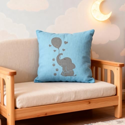 TIAMECH A4 Reusable Elephant Stencil for Painting - style: Elephant