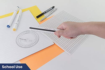Pacific Arc Architectural Scale Ruler, 6" Scale Ruler for Architectural Designs, Engineering, or Drafting