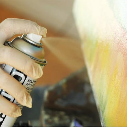 GOLDEN Matte Archival Varnish, 10 oz. Aerosol Can, Professional Acrylic Varnish