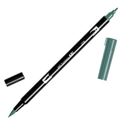 Tombow Dual Brush Pen, Abt, No. 228 (AB-T228) - color: 228 Grey Green