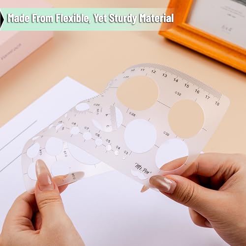 Mr. Pen- Circle Template, Circle Stencil - style: Circle Template, 1 pcs