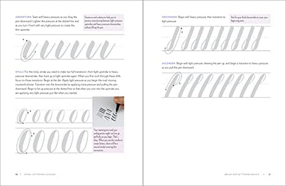 Hand-Lettering Lessons: Super Easy Modern Calligraphy + Print with Traceable Alphabets