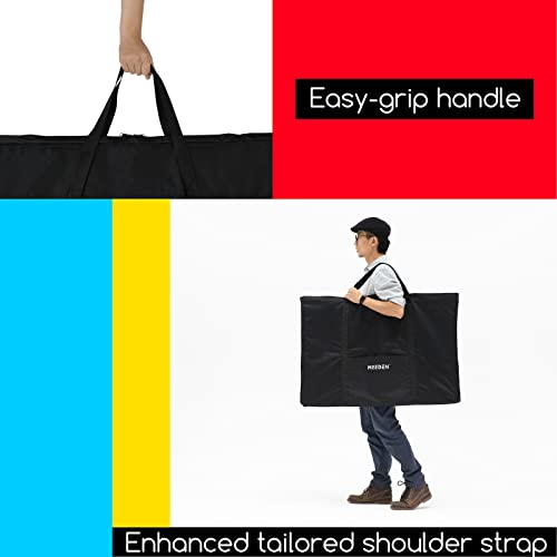 MEEDEN Art Portfolio Bag: 24 x 36 Inch Black Canvas Portfolio Case - size: 24" X 36"