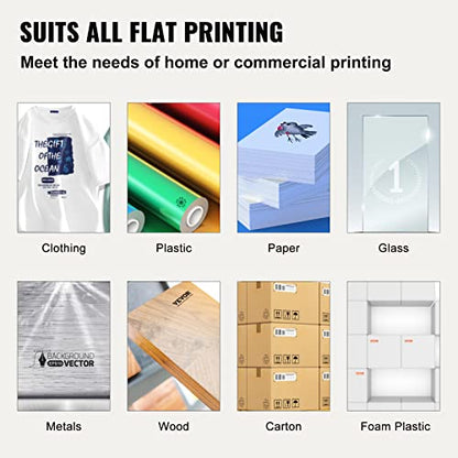 VEVOR Screen Printing Kit, 6 Pieces Aluminum Silk Screen Printing Frames, 20x24inch Silk Screen Printing Frame with 160 Count Mesh, High Tension Nylon Mesh and Sealing Tape for T-Shirts DIY Printing - size: 20x24inch-6