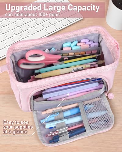Nicpro 37PCS Metal Mechanical Pencil Set with 78 PCS Aesthetic School Supplies