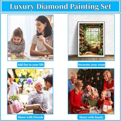 Arttoplus Books Diamond Art Kits for Adults Beginner 12x16 inch - color: G9361-US