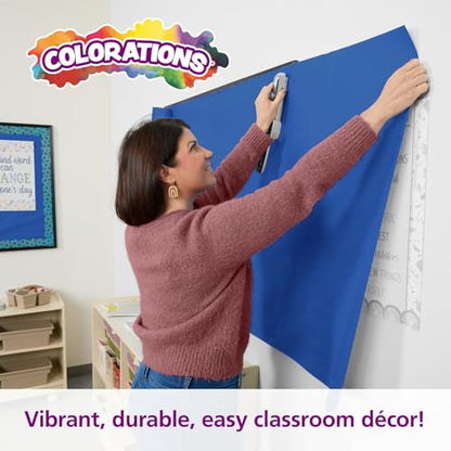 Colorations Arts & Crafts Paper Roll, Royal Blue, 36" x 1000' - color: Royal Blue