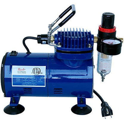 Paasche D500SR 1/5 HP Compressor with Auto Shutoff, Regulator and Moisture Trap - style: New Version