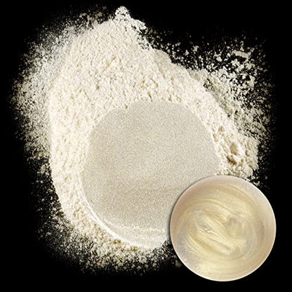 Ceya Mica Powder,5.3oz/150g Glittering Gold Pearlescent Effect Pigment Powder - color: B-Glittering Gold