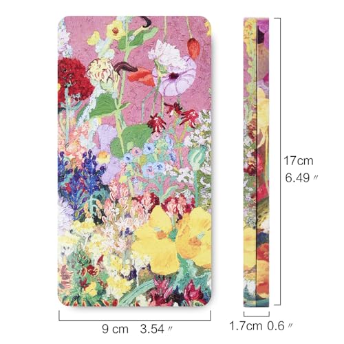 20Pcs Full Pans Watercolor Tin Palette Paint Case with Magnetic Stripe | Metal Art Paint Mixing Tray,3ml Empty Full Pans,Portable Empty Paint Box for DIY Watercolor Oils Acrylics Drawing,Youhua Hua - color: Oil Painting Flowers