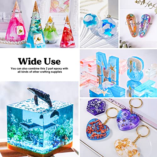 Save 14% on LET'S RESIN 26 Colors Alcohol Ink Set with 23oz Bubble Free Epoxy Resin, Crystal Clear Epoxy Resin with Resin Dye