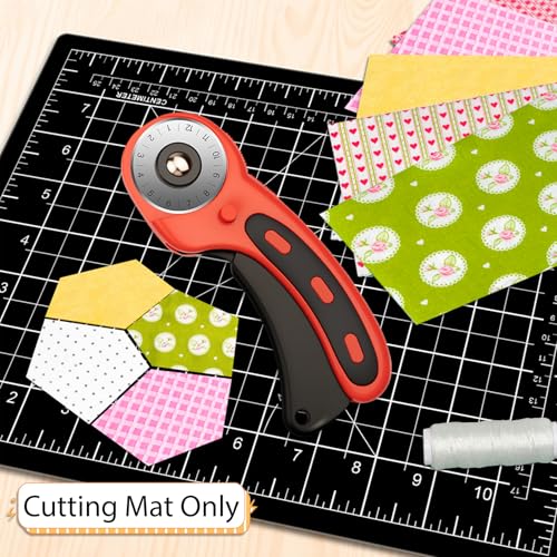 DIYSELF 8in×6in Cutting Mat, A5 Self Healing Cutting Mat, Craft Mat - color: Black, size: 8"L x 6"W