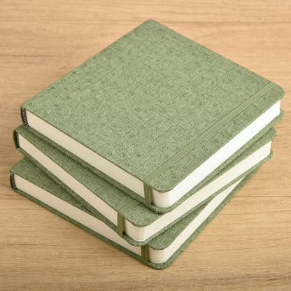 SEMLEART Watercolor Journal Sketchbook,6.5x6.5,140lb/300GSM Cotton Paper - size: 6.5×6.5in