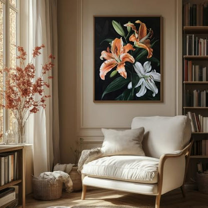 Diamond Art Kits for Adults, Featuring Flowers 5D Diamond Painting Kits - color: KM874-1