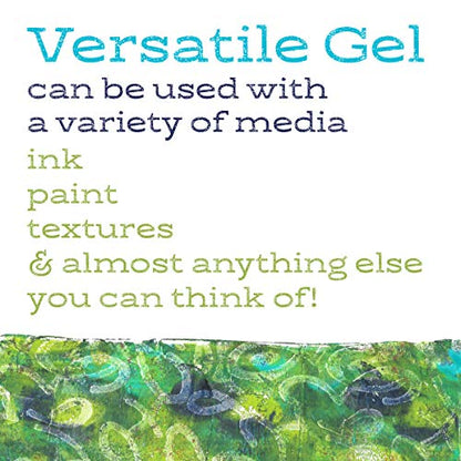 Gel Press Monoprinting Gelli Plate - (Size: 12" X 14") - 10804 | Large Gel Printing Plate for Arts & Crafts - size: 12"x14"