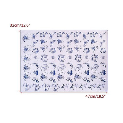 Ceramic Decals Pottery Ceramics Clay Transfer Paper Underglaze Flower Paper Porcelain Decal Paper For Pottery Enamel Ceramic Decals Underglaze Flower Paper Diy Pottery Ceramics Clay Transfer Paper