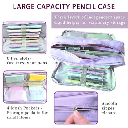 SHINYHARBOR Bible Study Journaling Kit for Women, Purple - color: purple