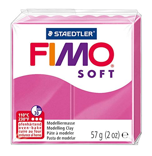 FIMO Soft Polymer Oven Modelling Clay - 57g - Set of 8 - Rainbow Colours