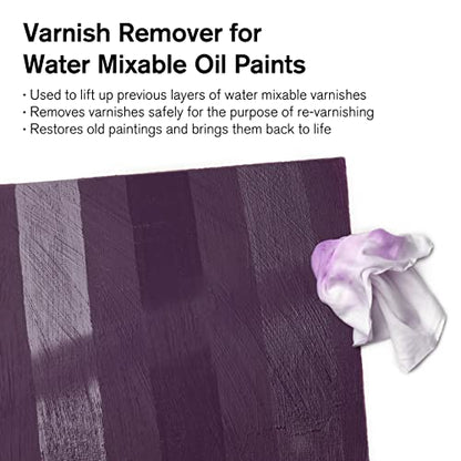 Winsor & Newton Artisan Varnish Remover, 75ml (2.5-oz) Bottle | Safely Removes Water Mixable Oil Varnishes From Paintings for Cleaning and Re-Varnishing - color: Artisan Varnish Remover, style: 2.5-oz Bottle