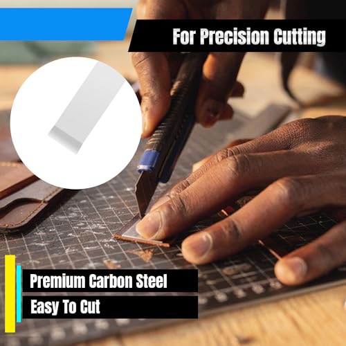 120 Pcs Exacto Knife Blades, #4 High Carbon Steel Hobby Knife Blade Refills Hobby Knife Replacement Blades for Craft, Scrapbooking, Stencil - size: #4