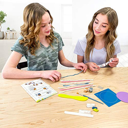 Hapinest Make Your Own Clay Jewelry Dish Craft Kit for Girls for Girls Ages 8 9 10 11 12-14 Years Old & Up