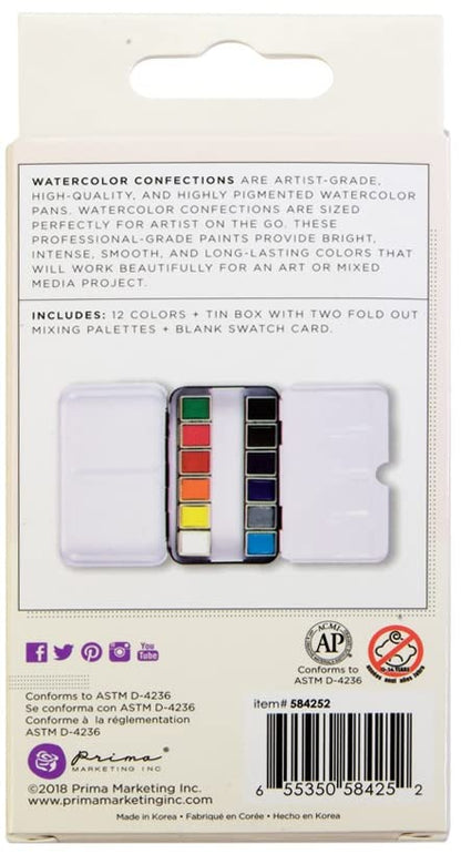 Prima Marketing 584252 Watercolor Confections: The Classics