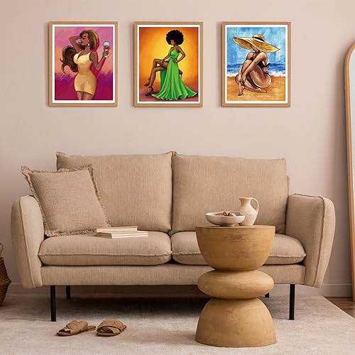 Nuberlic 10 Pcs Pre Drawn Canvas for Painting for Adults Sip and Paint Kits for Couples Party Flavor Supplies (Girls Night Out) Mothers Day Gifts - size: 8x10, style: Girls night