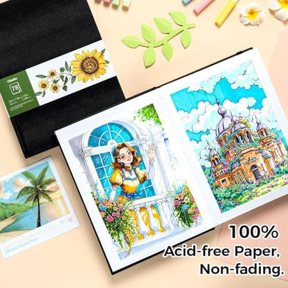 Ohuhu 7"x10" Marker Paper Pad Art Sketchbook for Drawing and Sketching - size: 7" x 10"