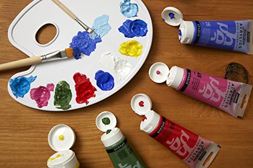 PEBEO Studio Acrylics High Viscosity, Fine Acrylic, 250 ml - Light AZO Yellow, 250 ml Tubes (169-013) - color: Light Azo Yellow, size: 8.45 Fl Oz (Pack of 1)