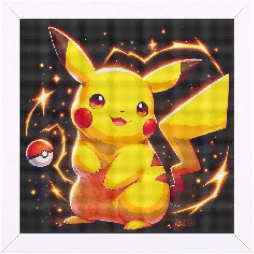 JAKI Diamond Art Painting Kits for Adults,Cartoon Diamond Art 12x12inch | 5D DIY Cartoon Diamond Art for Adults,Full Drill Diamond Art Kits for Gift Home Wall Decor - color: B30135