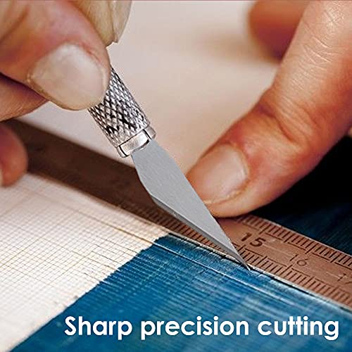 Abizarch Rotary Cutter Set - 45mm Rotary Fabric Cutter, A4 Cutting Mat, Self Healing Sewing Mats, Quilting Ruler and Fixing Clips, Craft Knife Set, Ideal for Crafting, Sewing, Patchworking