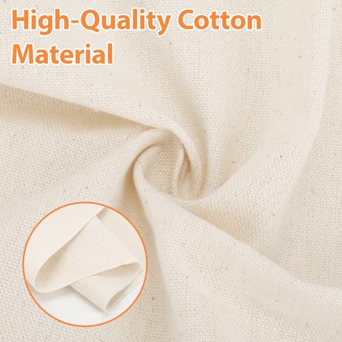 61" X 36"(1 Yard) Natural Cotton Duck Canvas Fabric (7oz) | Fabric for Painting, Sewing, Bags Making, Arts & Crafts - color: 7oz, size: 1 Yard