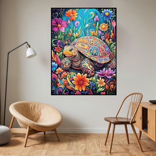 HHMATITS Sea Turtle Diamond Art Kits for Adults 12x16inch - color: Sea Turtle