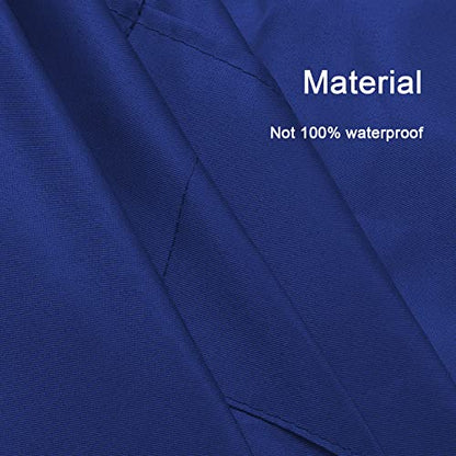 Blue Aprons Bulk for Women Girls with 2 Pockets-Chef Restaurant Kitchen Plain Aprons, Art Artist Painting Cooking Grilling Kitchen Apron (16, Dark Blue-16pcs) - color: Blue