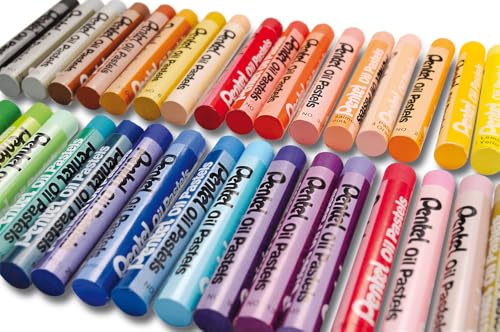 Pentel Oil Pastels - Set 50 - size: 50 Count (Pack of 1)