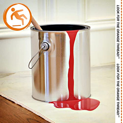 Trimaco Eliminator Butyl Drop Cloth, 4-feet x 12-feet - size: 4x12 Feet