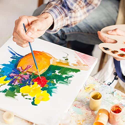 Mr. Pen- Canvas Panels, 5 Pack, 4x4, 5x7, 8x10, 9x12, 11x14 Inches | Triple Primed for Oil & Acrylic Paints, Canvas Boards for Painting, Painting, Blank Canvas for Painting, 3mm Thickness - size: 4x4, 5x7, 8x10, 9x12, 11x14 Inches