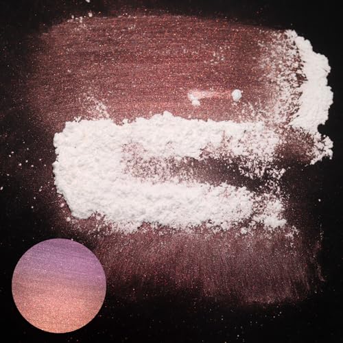 Matio Interference Mica Powder, 1.06oz/ 30g Ghost Red Chrome Powder | Pearlescent Effect Color Shift Pigment for Epoxy Resin Shimmer, Nail Polish,Soap Dye,Candle Making,Paint - color: Ghost Red
