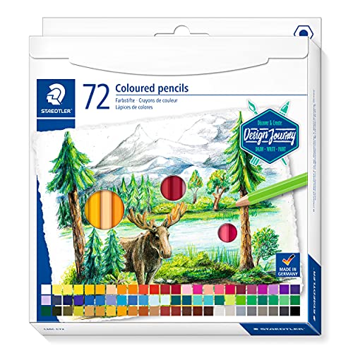 Staedtler Colored Pencils, Premium Art Set, 72 Assorted Colors, 146C C72
