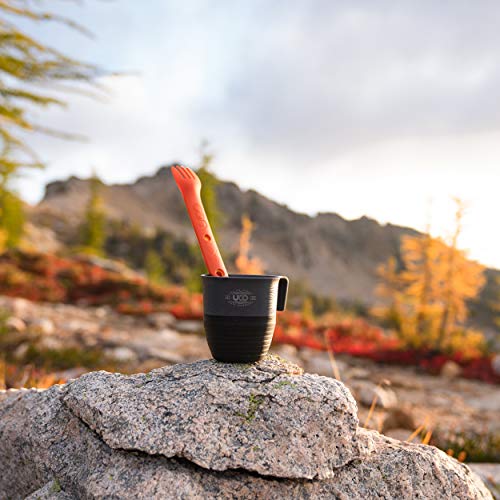 UCO Collapsible Camp Cup for Camping, Backpacking, and Hiking, 12 Ounces - color: Classic Blue