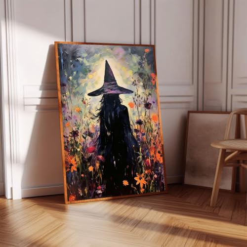 WUDWL Halloween Witch Diamond Art Kits for Adult Diamond Painting Kit - color: DP04614