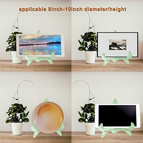 DILIBRA Display Stand Resin Mold Plate Stands Silicone Plate Holder | For Display, Epoxy Casting, Home Decoration,Pictures Frame, Fold-able Photo Frame, Artworks Display Holder,Resin Painting