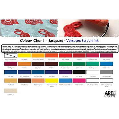 Jacquard Versatex Screen Printing Inks, Opaque White