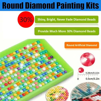 5D Diamond Painting Kits for Beginners,Flowers Diamond Art Kits For Adults - color: DZ920